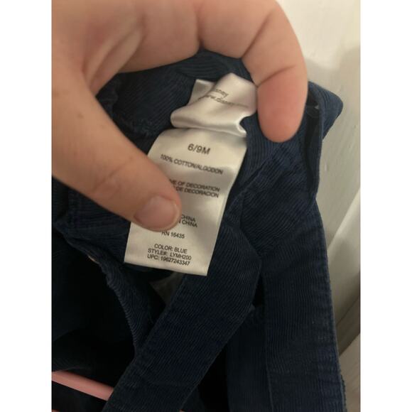 Disney Baby Mickey Mouse Corduroy Overalls 6 - 9 Months - Picture 5 of 6